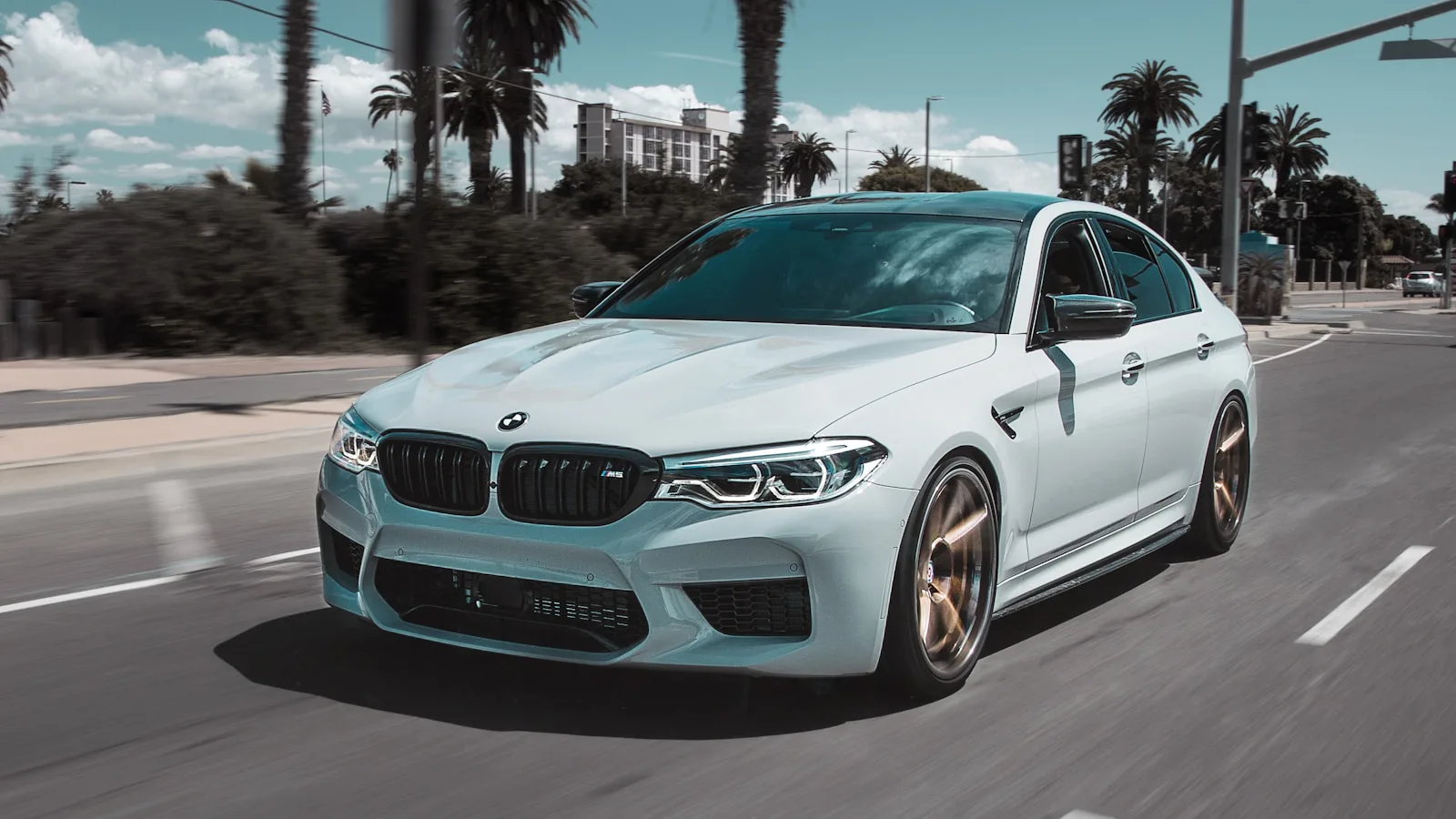 Moderner BMW Sportwagen